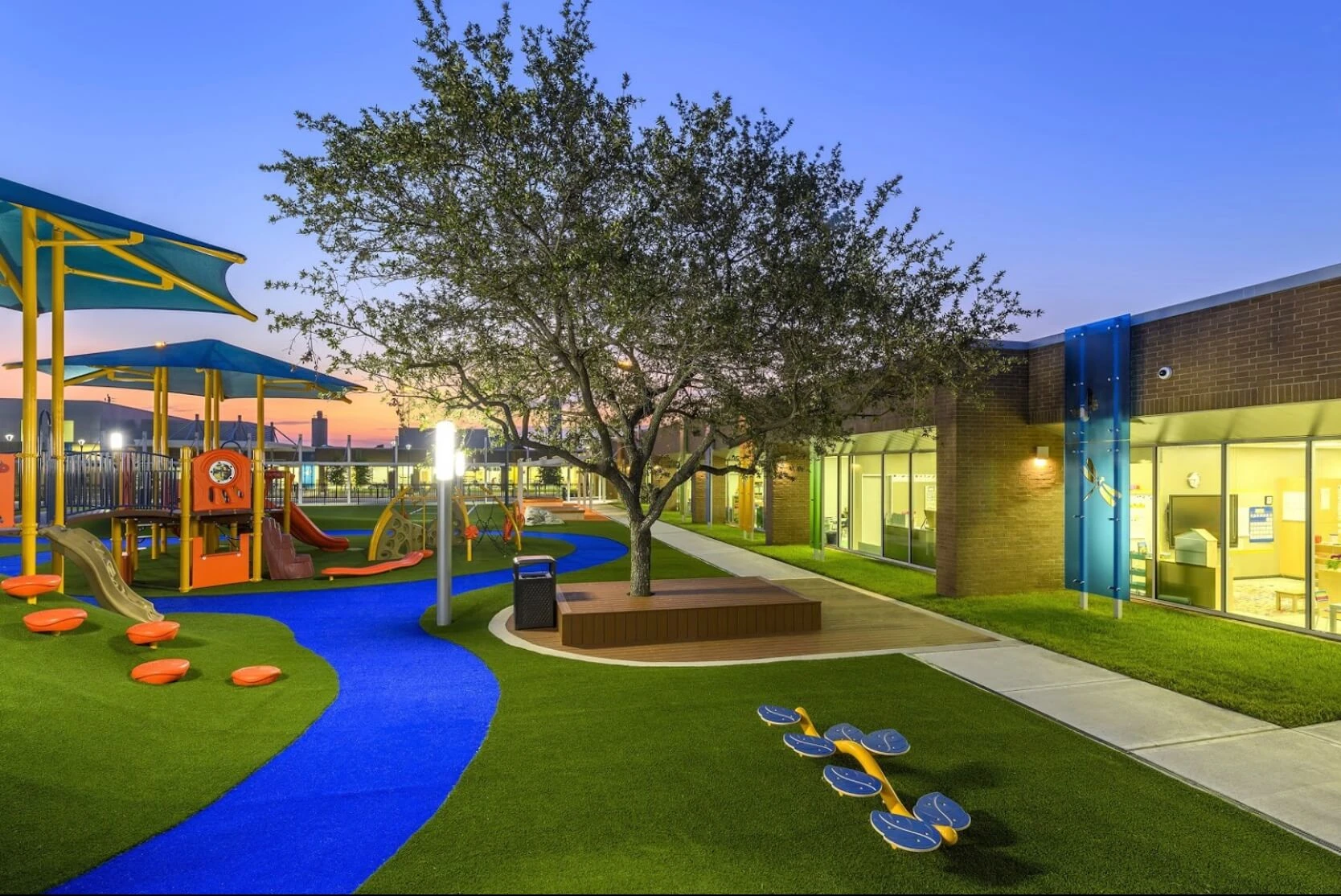 Playground Turf Installation in Klein, TX