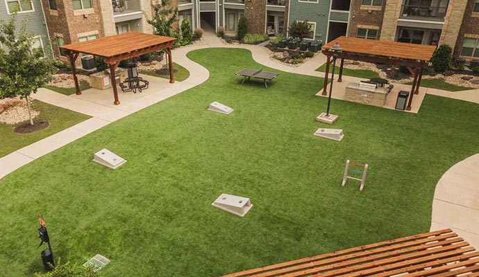 Residential Turf Installation in Tomball, TX
